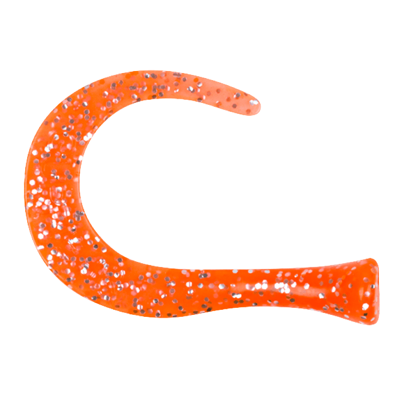 Replacement Guppie Tail Jr - 3 curly / 1 paddle