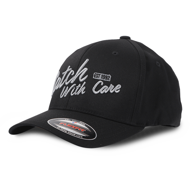 CWC Flexfit Cap, Black CWC Text