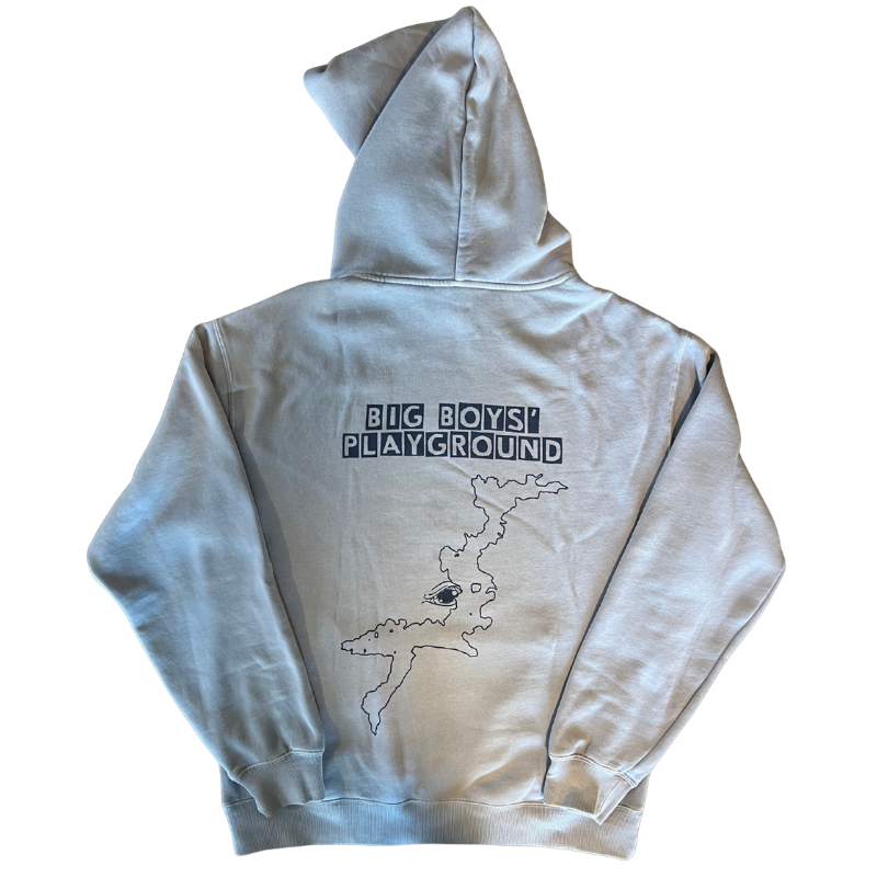 Predatorguiding Lake contour printed on the back.