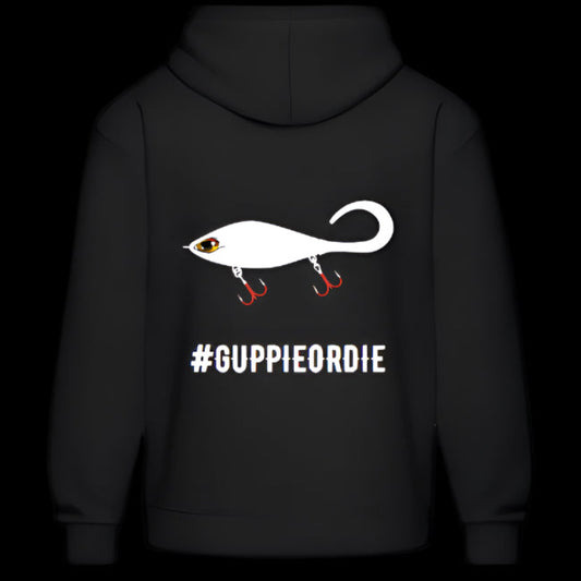 Predatorguiding Hoodie, #Guppieordie Print