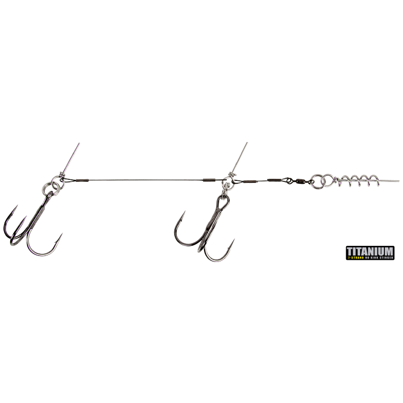 CWC Titanium Stinger, 75lb Giant Tandem 3/0