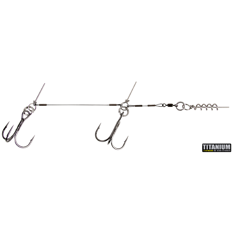 CWC Titanium Stinger, 75lb Original Tandem 2/0