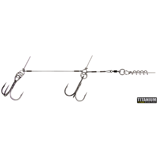 CWC Titanium Stinger, 75lb Original Tandem 2/0