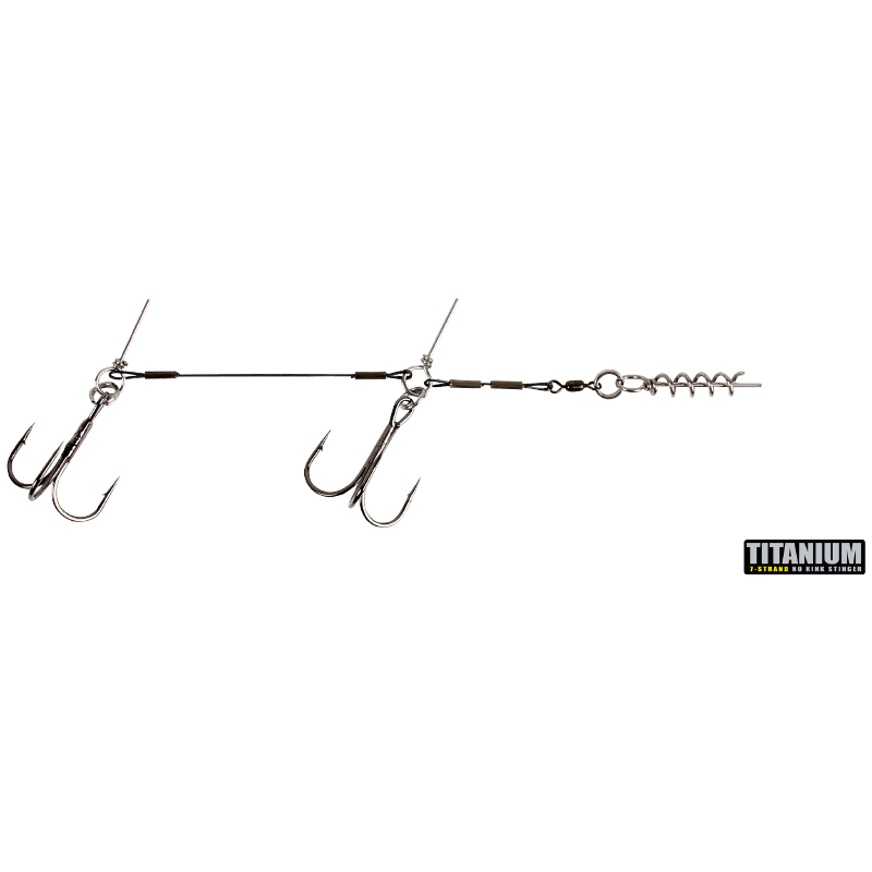 CWC Titanium Stinger, 50lb Junior Tandem 1