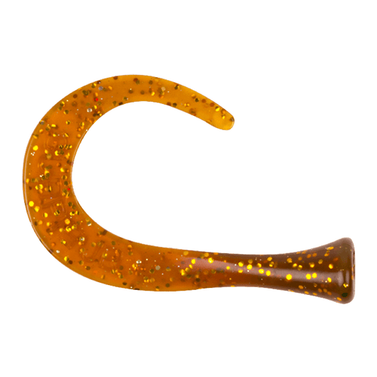 Replacement Guppie Tail Jr - 3 curly / 1 paddle
