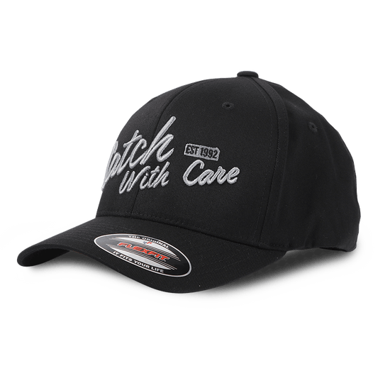 CWC Flexfit Cap, Black CWC Text
